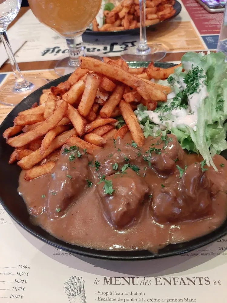 Avec Frites Fraîches